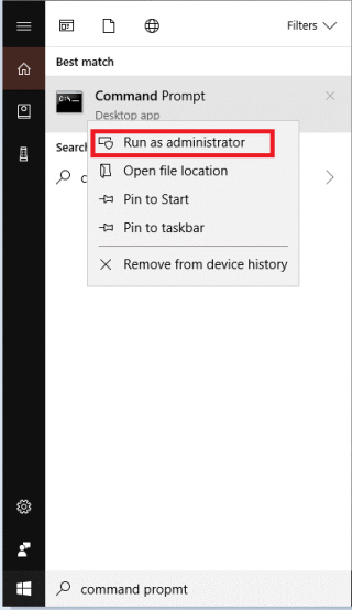 Passaggi per abilitare/disabilitare la riparazione automatica su Windows 10