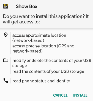 O que é o Showbox App para Android?