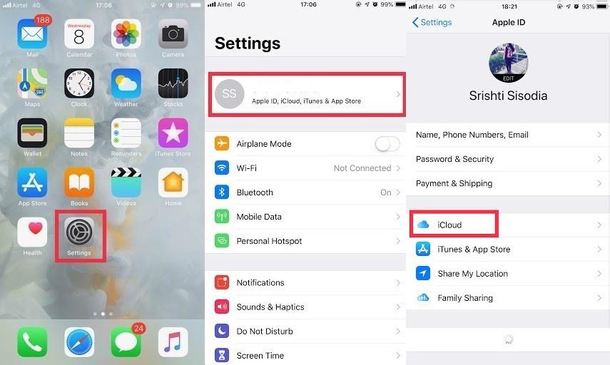 Langkah Untuk Menggunakan Perkongsian Keluarga Dengan Ciri Cari iPhone Saya