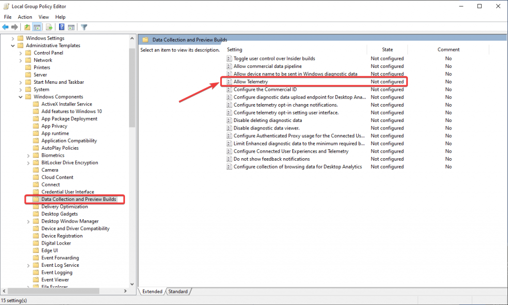 Microsoft compatibility telemetry. Disable Telemetry. Compatibility Telemetry это.