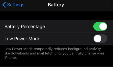 Cum să afișați procentul bateriei pe iPhone XR și alte iPhone-uri?