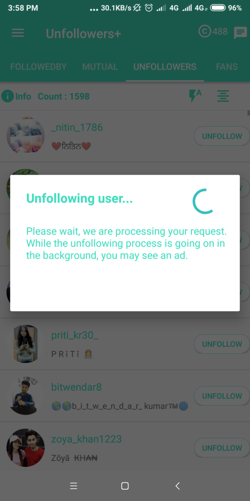 Come smettere di seguire in massa su Instagram