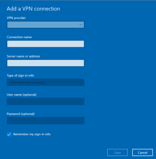 Come configurare VPN su Windows 10