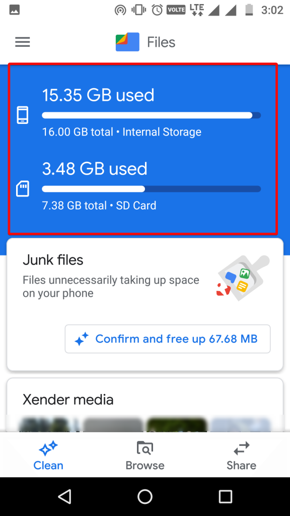 Cách chuyển tệp từ bộ nhớ trong sang thẻ SD trên Android