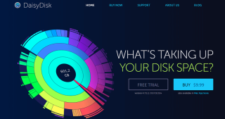 จัดการพื้นที่ดิสก์ของคุณโดยใช้ Daisy Disk