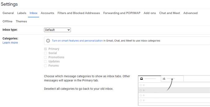 Cum să dezactivezi funcțiile inteligente ale Gmail și să previi urmărirea?