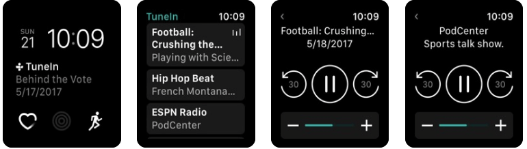 AppleWatch用の必見の音楽アプリ