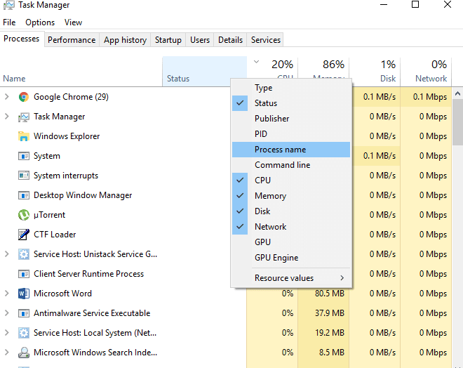 Come sfruttare al meglio il Task Manager di Windows?