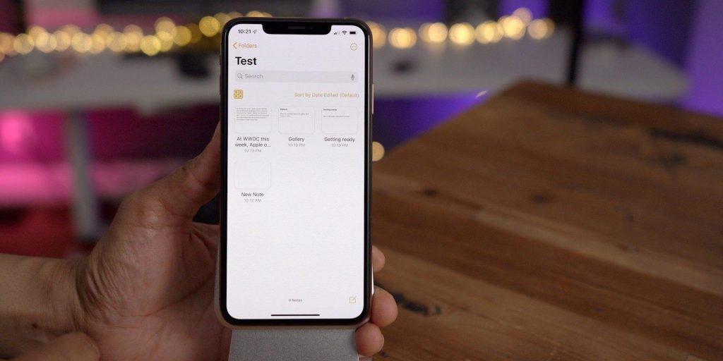 L'app Apple Notes migliora notevolmente con iOS 13: cosa c'è di nuovo?