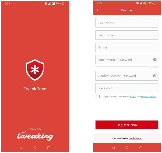 TweakPass Password Manager pentru Android: (Recenzie 2021)