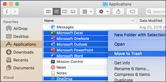 Cara Mudah Nyahpasang Microsoft Office pada Mac anda