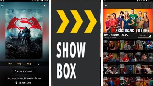 O que é o Showbox App para Android?