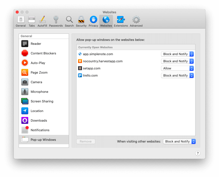 Mac'te Açılır Pencereler Nasıl Engellenir (Safari, Chrome ve Firefox)