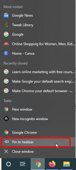 كيفية جعل متصفح Chrome الافتراضي ومحرك البحث الافتراضي من Google