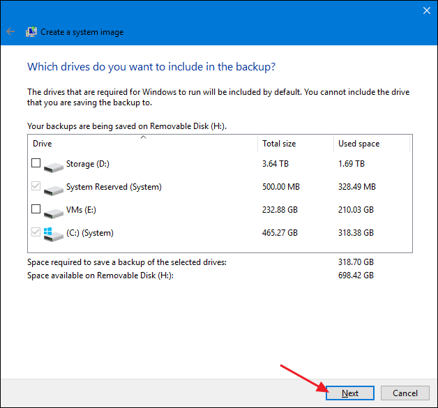 Cara Membuat Pencadangan Sistem Cepat di Windows 10, 7 dan 8