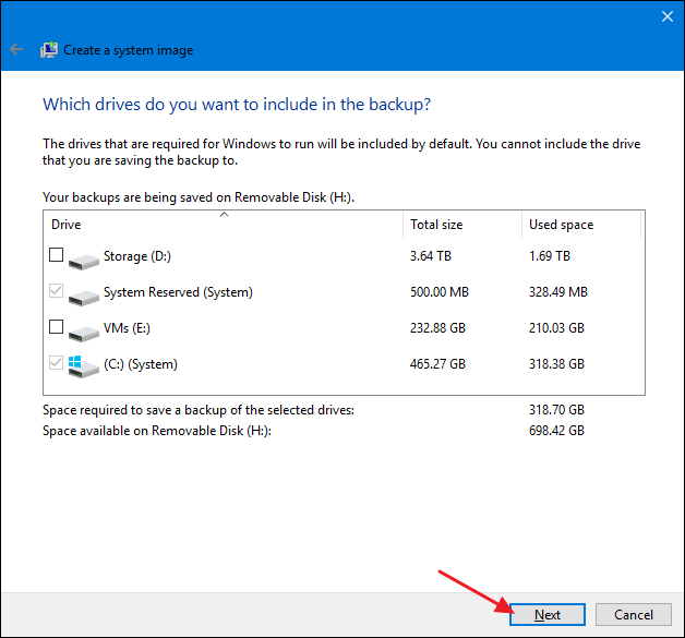 Come creare un backup rapido del sistema su Windows 10, 7 e 8