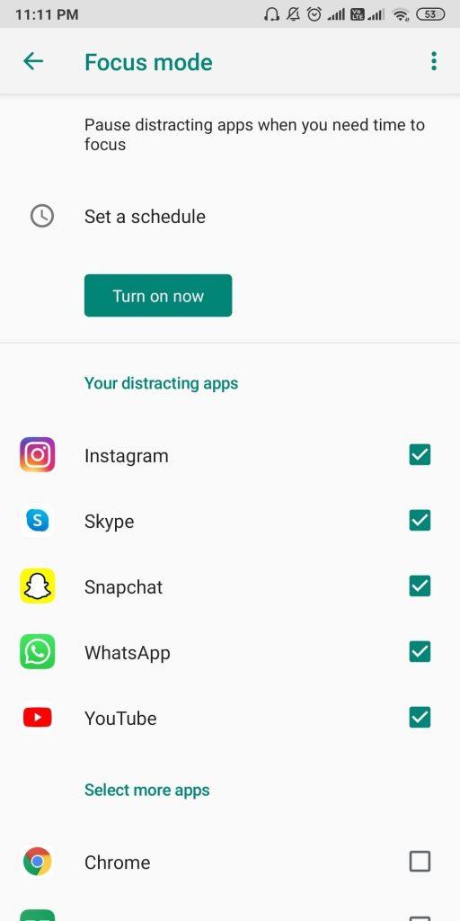 Cara Menggunakan Mode Fokus Di Android