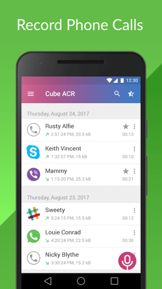 Revisione dellapp: Call Recorder - Cube ACR