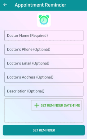 医学リマインダーアプリで医師の予定を追跡する方法