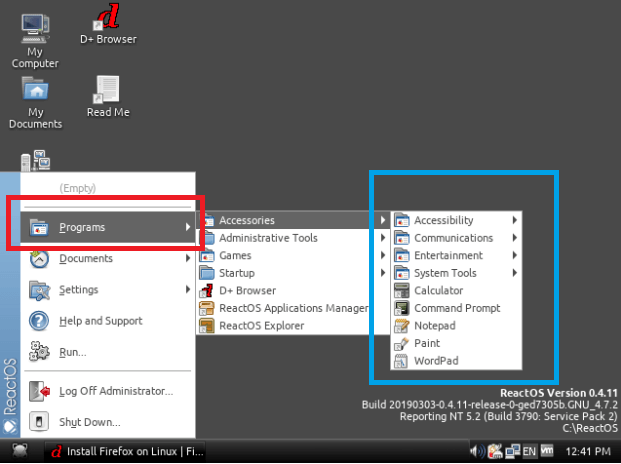 ReactOS：これはWindowsの未来ですか？