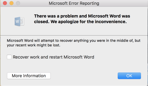 6 cách để khắc phục sự cố Microsoft Word liên tục gặp sự cố trên máy Mac