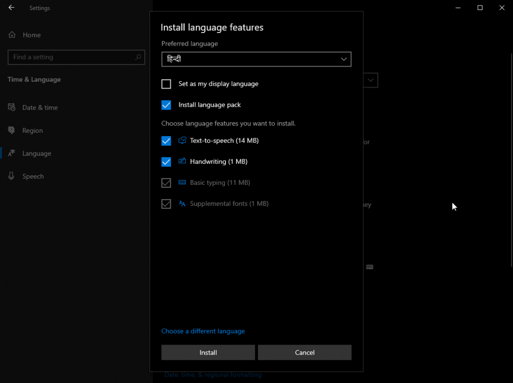 Cara Menginstal Paket Bahasa Di Windows 10