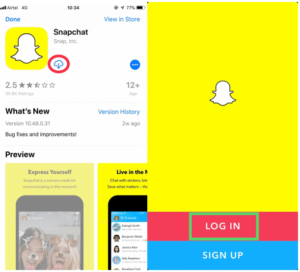 Hoe krijg ik de oude Snapchat permanent terug op de iPhone?