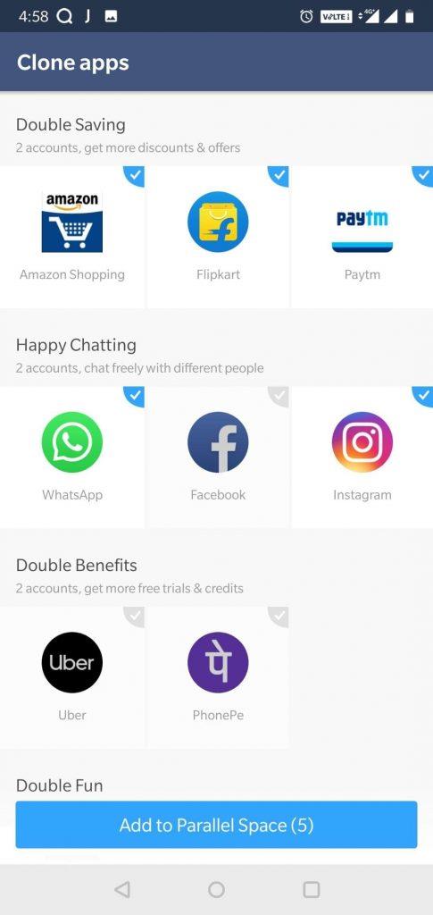 Come eseguire due account Snapchat su un Android?