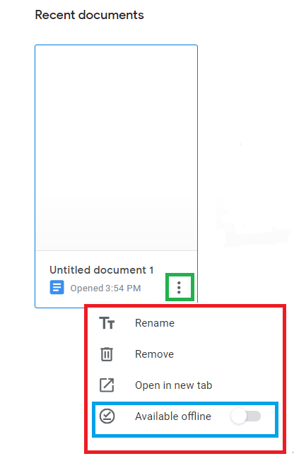 Cum să intri offline pe Google Docs