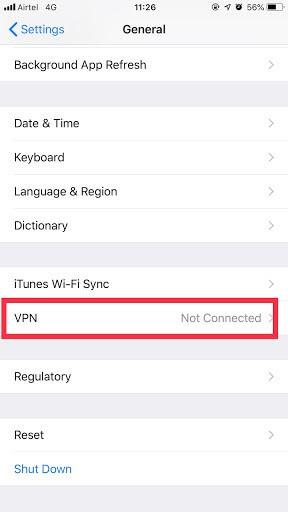 Langkah-langkah Untuk Mengonfigurasi Akses VPN Di iOS