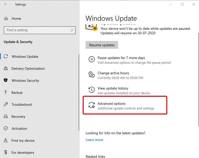 Oplossing: Windows Update kan momenteel niet op updates controleren