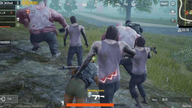 Suggerimenti per segnare una cena di pollo in modalità Zombie PUBG