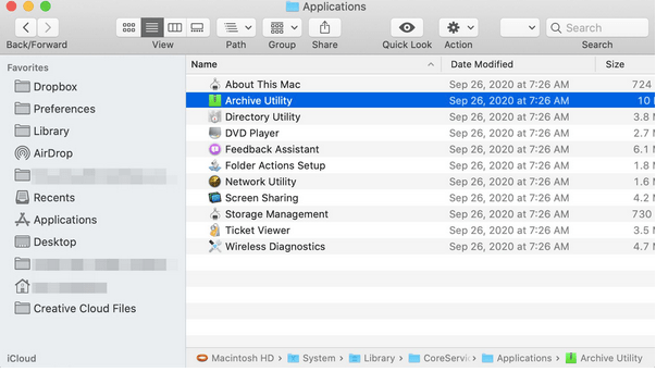 Cara Unzip dan Ekstrak File di Mac