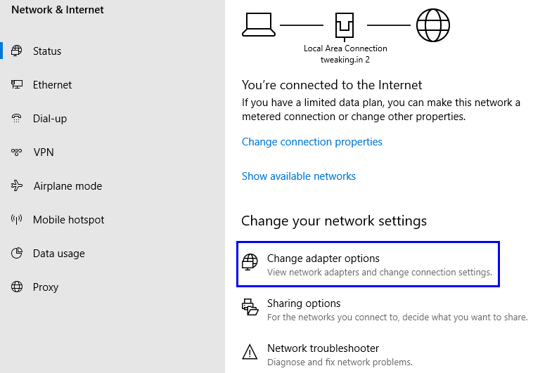 Bagaimana cara memperbaiki Kesalahan "Tidak Ada Internet Aman" Pada Windows 10?