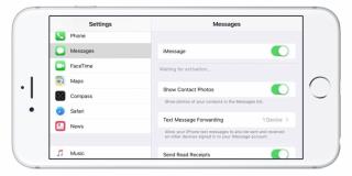 Как активировать iMessage на iPhone