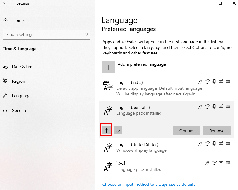 Cara Mengubah Pengaturan Bahasa di Windows 10