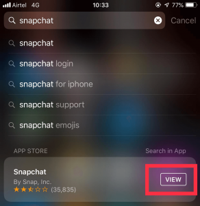 Wie bekomme ich das alte Snapchat dauerhaft auf dem iPhone zurück?