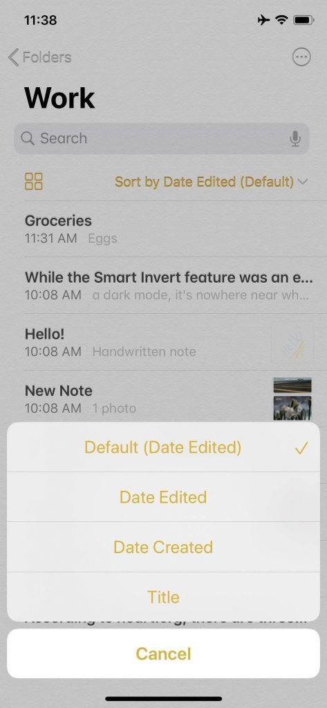 L'app Apple Notes migliora notevolmente con iOS 13: cosa c'è di nuovo?