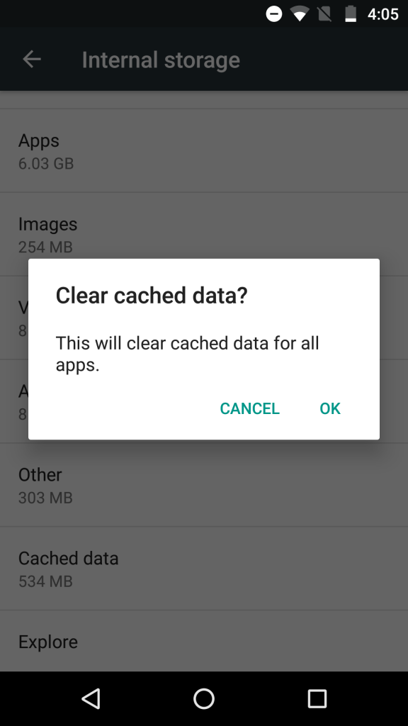 So löschen Sie den Cache auf Android