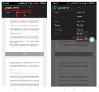 Cómo extraer páginas de un PDF en Android e iOS