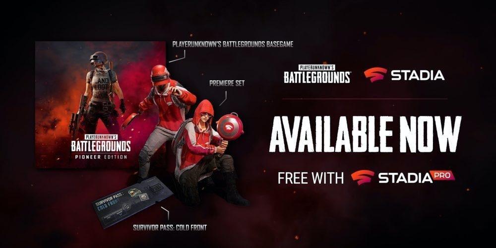 PUBG теперь доступен на Google Stadia