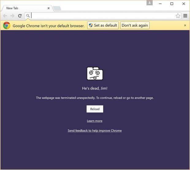 Windows10でChromeのクラッシュを修正する方法