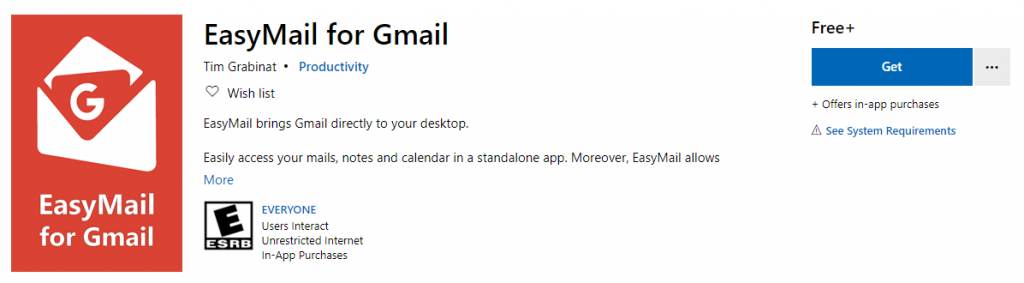 Come creare un'app desktop Gmail?