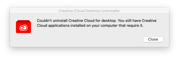 Adobe Creative Cloud'u Mac'ten Kaldırma