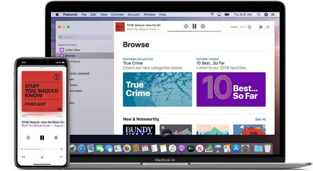 Cách sử dụng ứng dụng Podcasts trên macOS Catalina