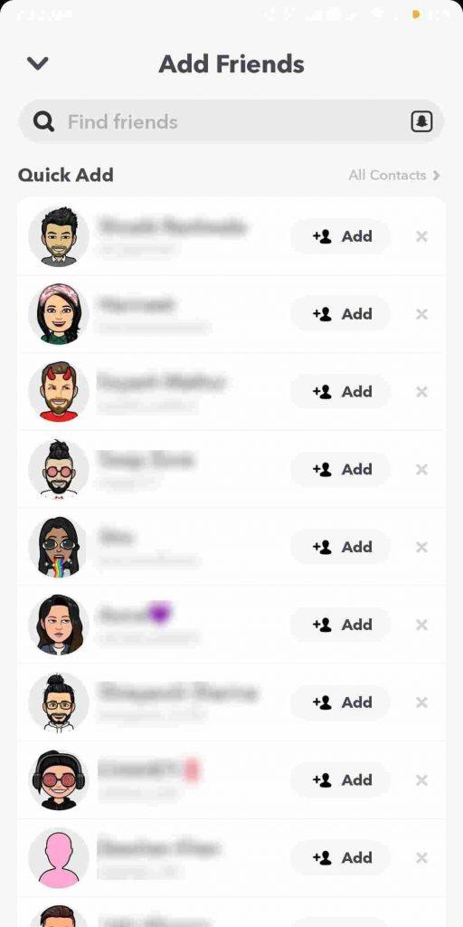 Come trovare qualcuno su Snapchat senza nome utente o numero