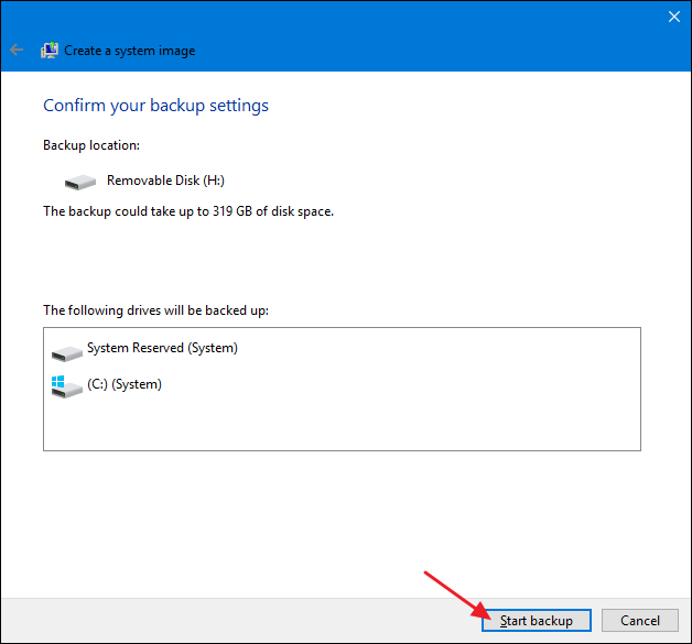 Cara Membuat Pencadangan Sistem Cepat di Windows 10, 7 dan 8