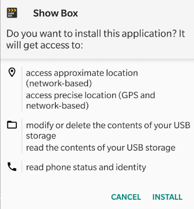 O que é o Showbox App para Android?