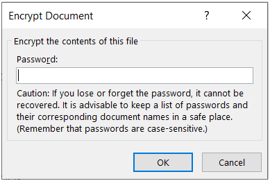 Excel 파일을 암호로 보호하는 방법
