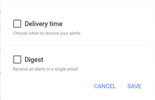 Pași pentru configurarea alertelor Google pentru anumite subiecte